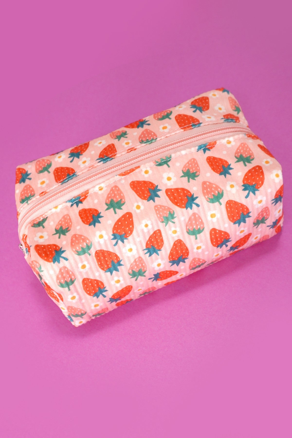 Strawberry Makeup Cosmetic Bag
