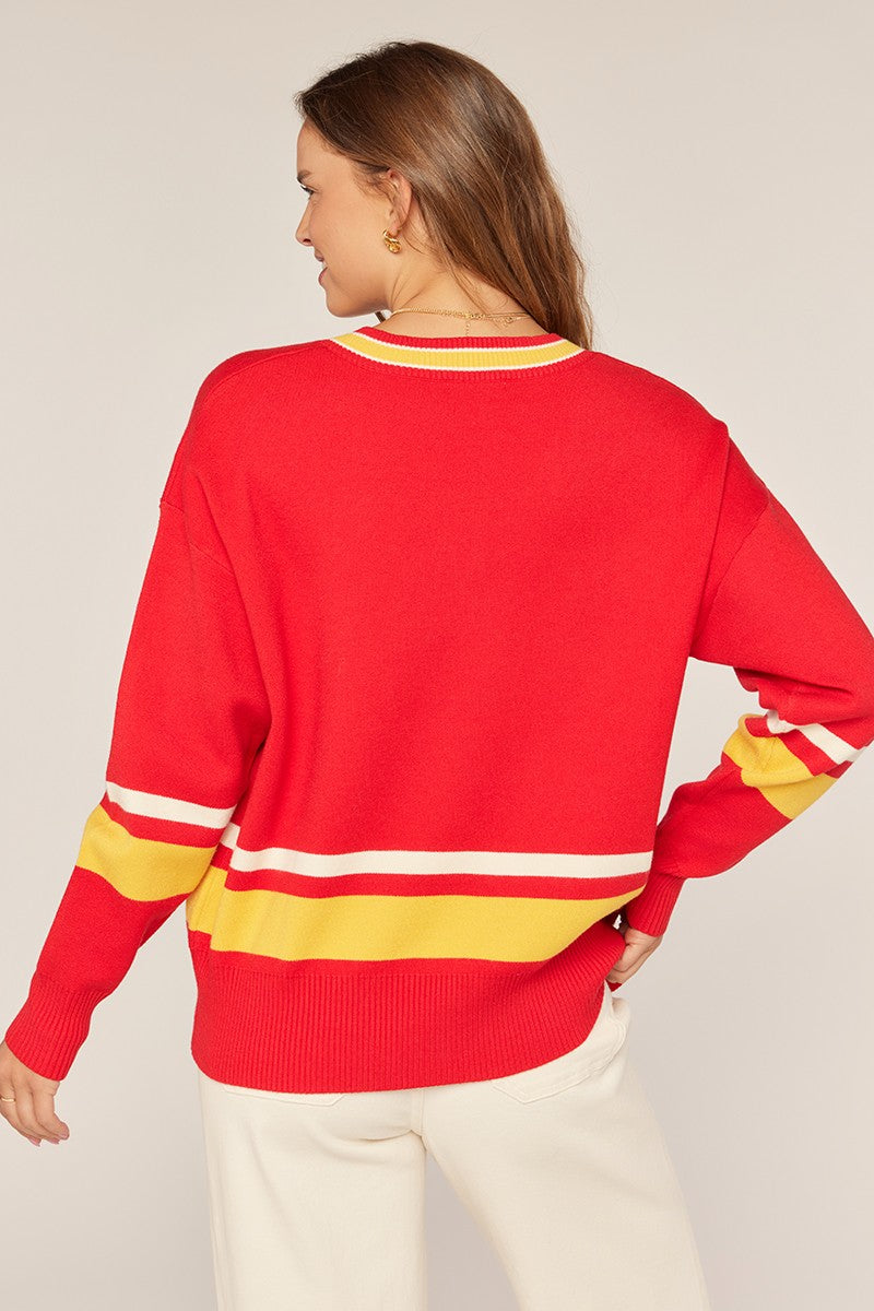 Kansas V Neck Sweater