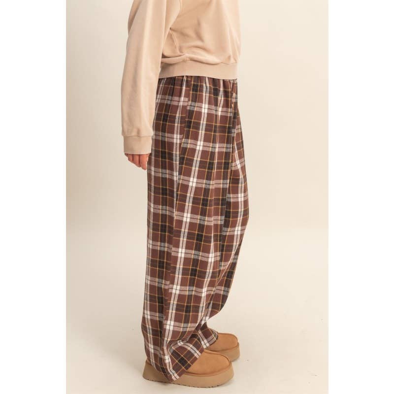 Plaid Boxer Pants