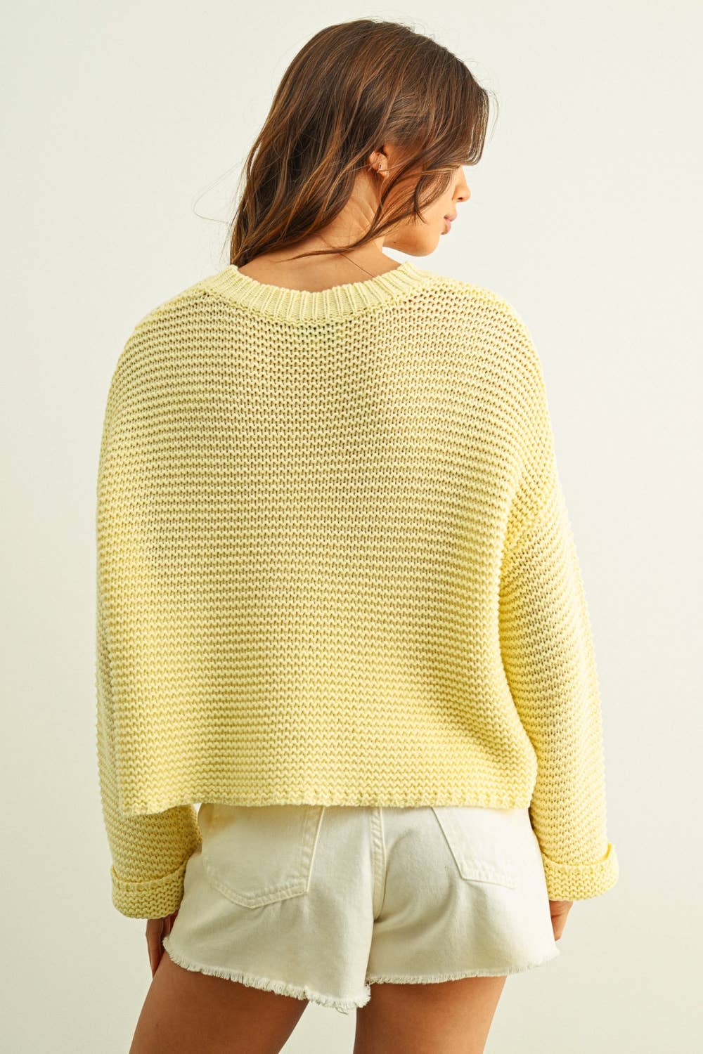 ** PRE ORDER ** Buttercup Round Neck Sweater