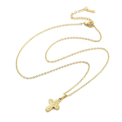 Classic Gold Cross Chain