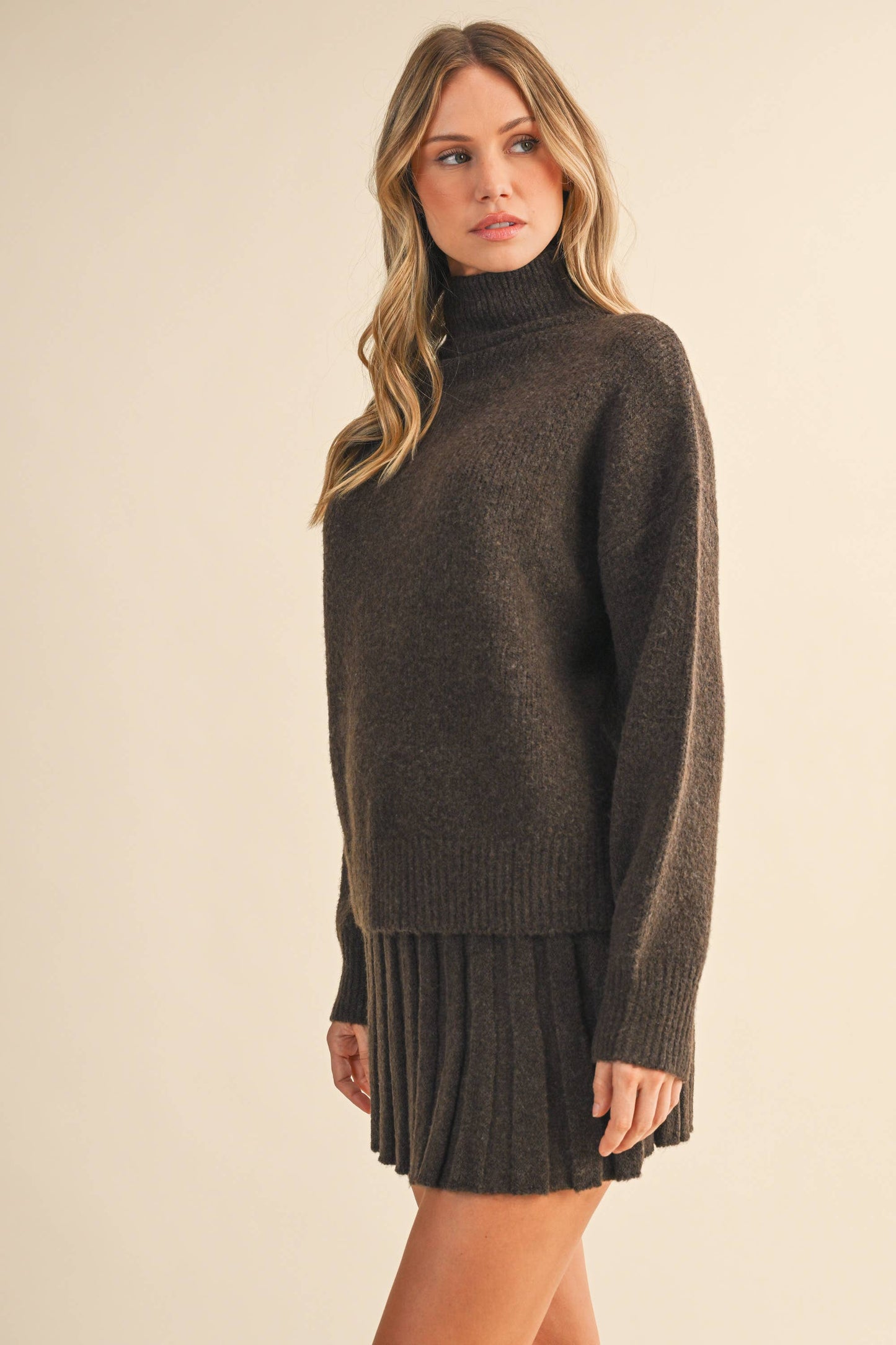 Knit Sweater and Skirt Set