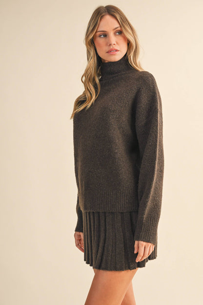 Knit Sweater and Skirt Set