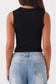 Sleeveless Button Up Tank