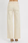 Tummy Control Mid Rise Fit Ankle Baggy Pants