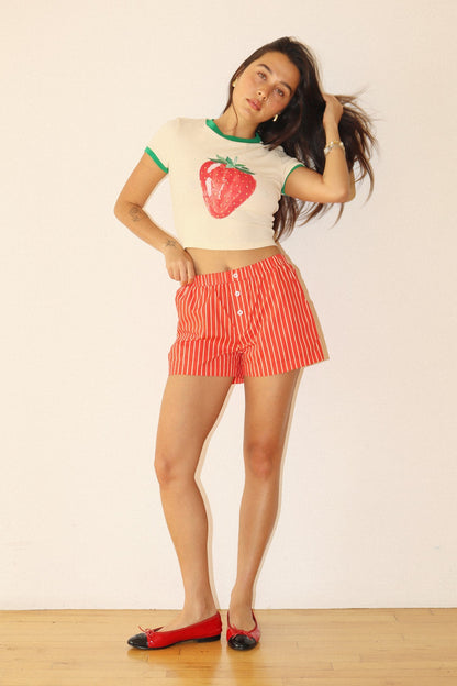 Sweet Strawberry Mini Tee