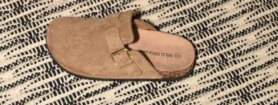 Buckle Clog Slides