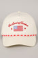 The Land Of Freedom Flag Embroidered Trucker Hat