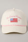 The Land Of Freedom Flag Embroidered Trucker Hat