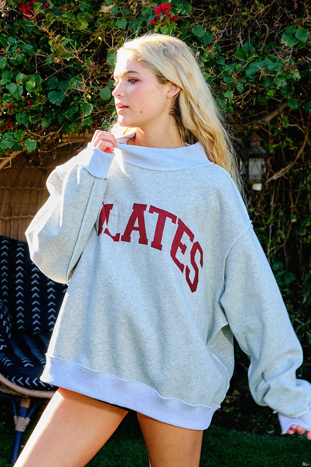 Pilates & Yoga Reversible Sweatshirt