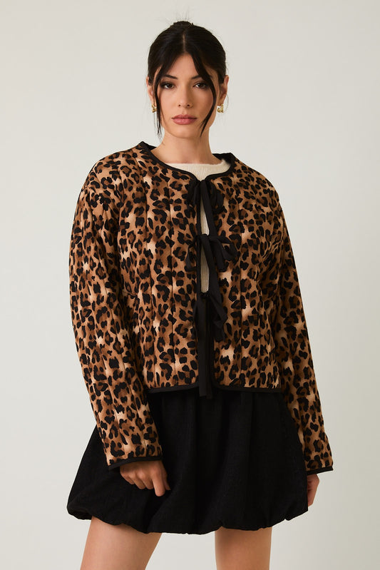 Wild & Cozy Quilted Jacket
