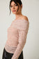 Fierce & Flirty Off-Shoulder Mesh Top