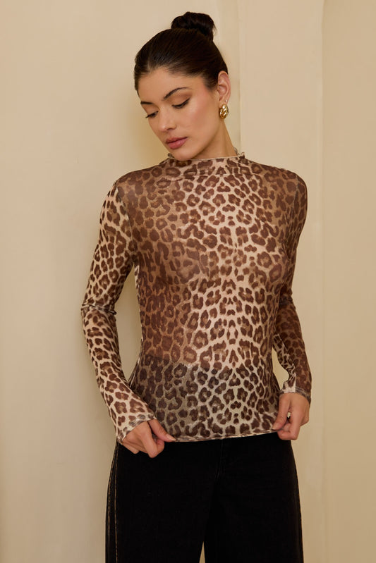 Wild Instinct Mesh Top