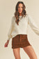 Sweetheart Pointelle Sweater