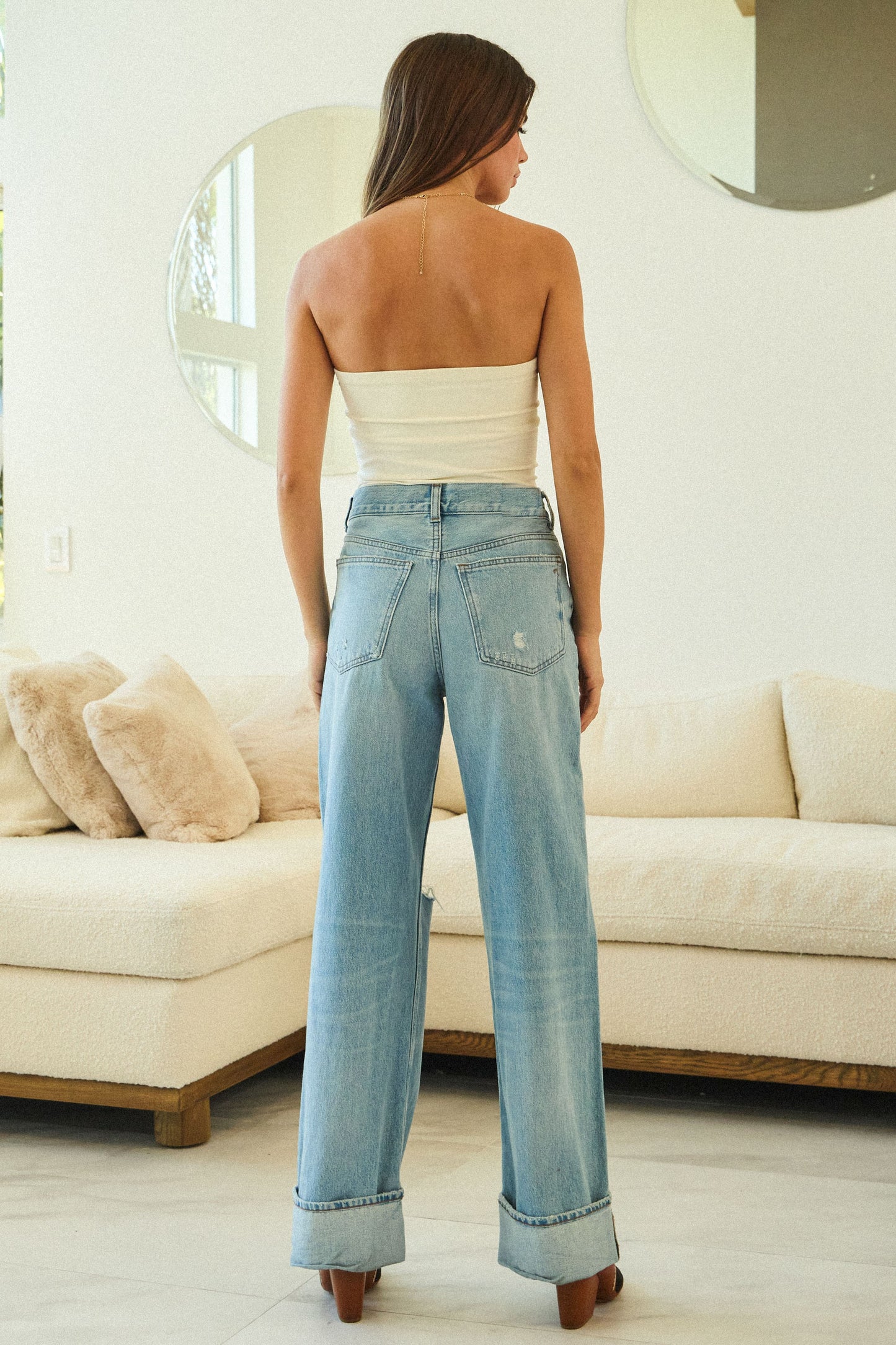 Vintage Cuff Jeans