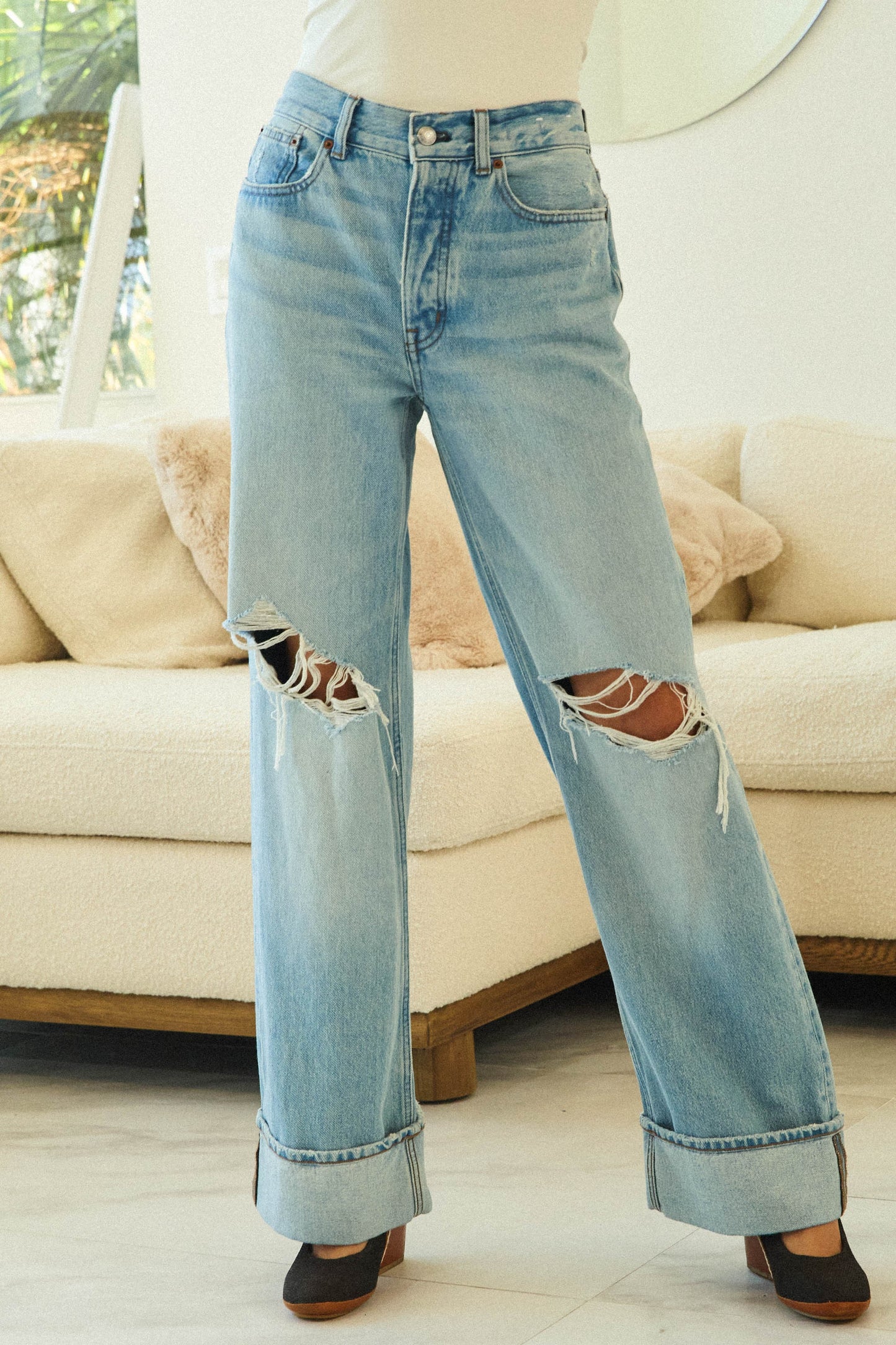 Vintage Cuff Jeans