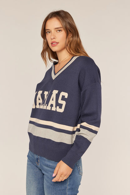 Dallas V Neck Sweater