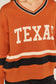 Texas V Neck Sweater