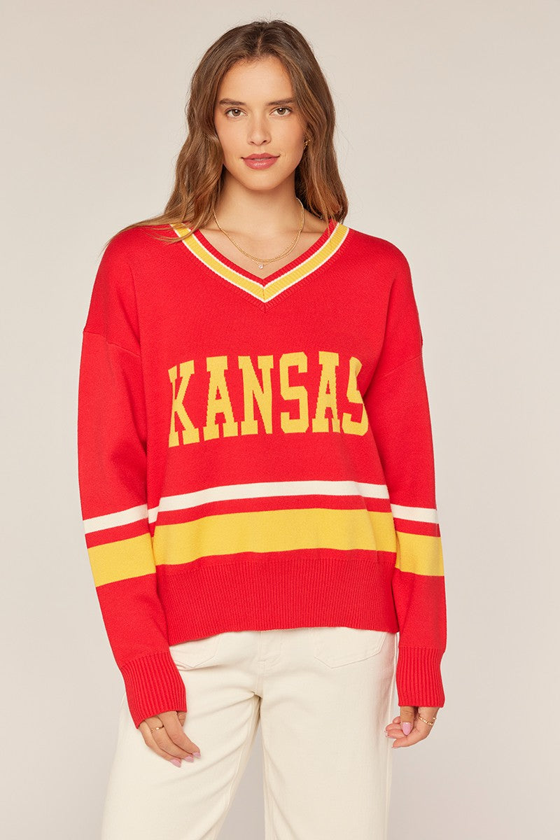 Kansas V Neck Sweater