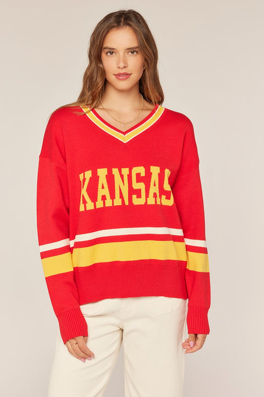 Kansas V Neck Sweater