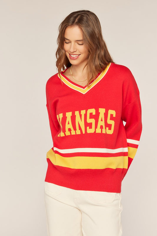 Kansas V Neck Sweater