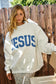 Jesus & God Is Good Reversible Sweatshirt