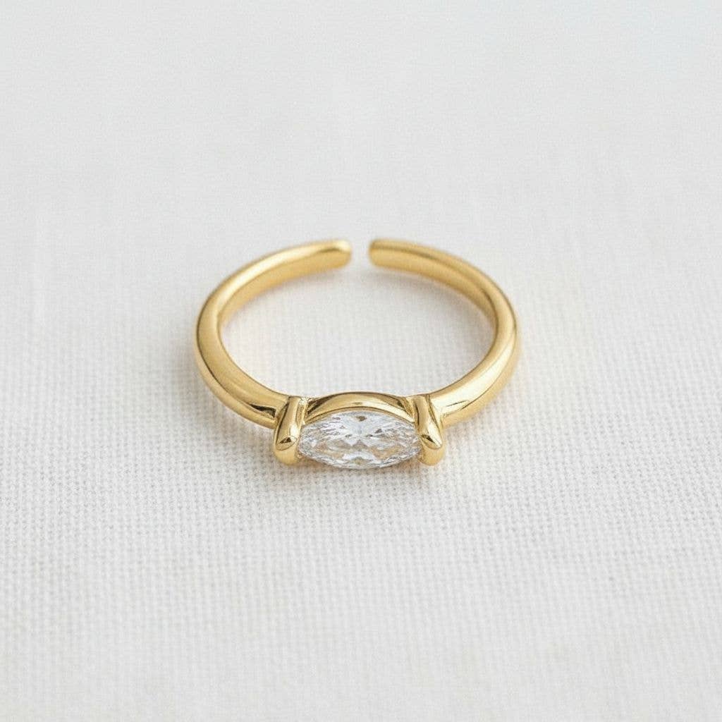 Vintage Marquise Adjustable Ring