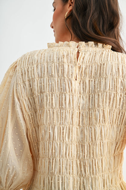 Vienna Smocked Top