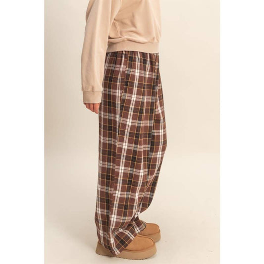 Plaid Boxer Pants