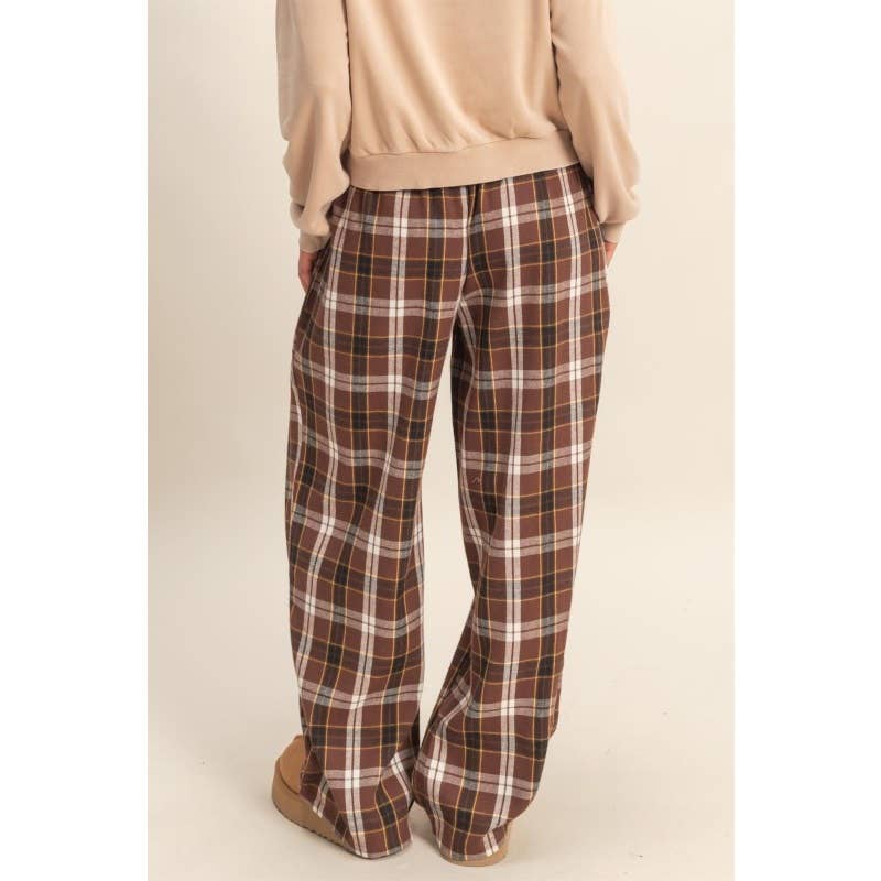 Plaid Boxer Pants
