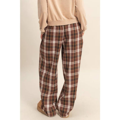 Plaid Boxer Pants