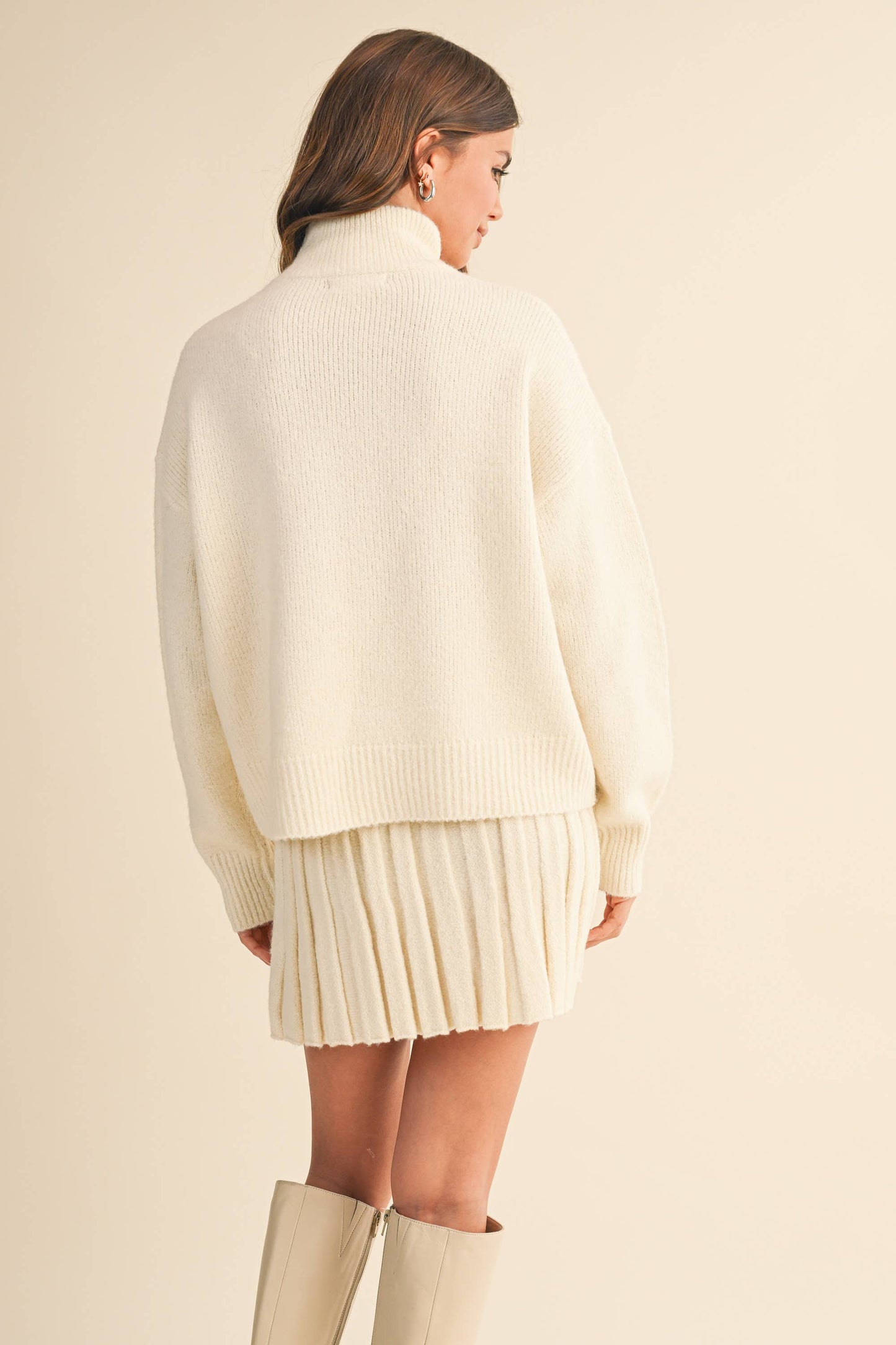 Knit Sweater and Skirt Set