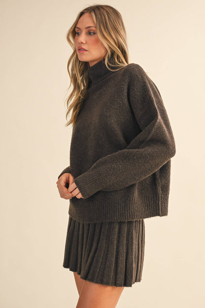 Knit Sweater and Skirt Set
