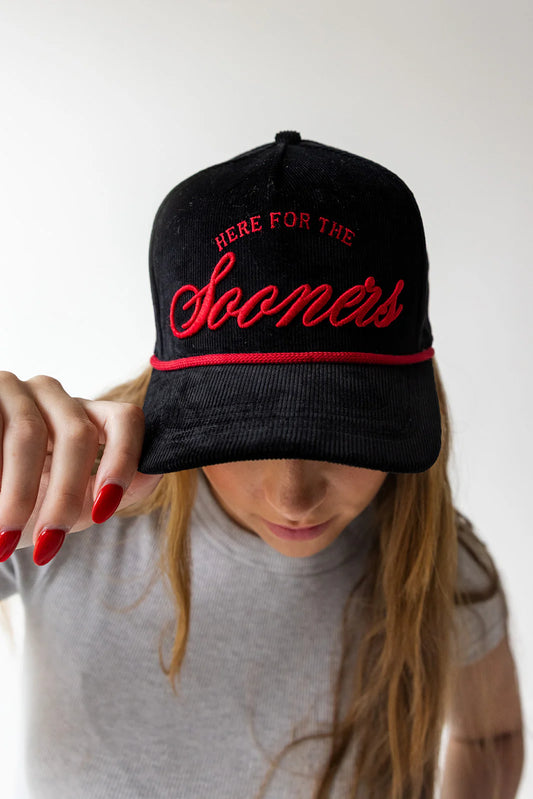 Oklahoma Suzuki Script Vintage Corduroy Hats
