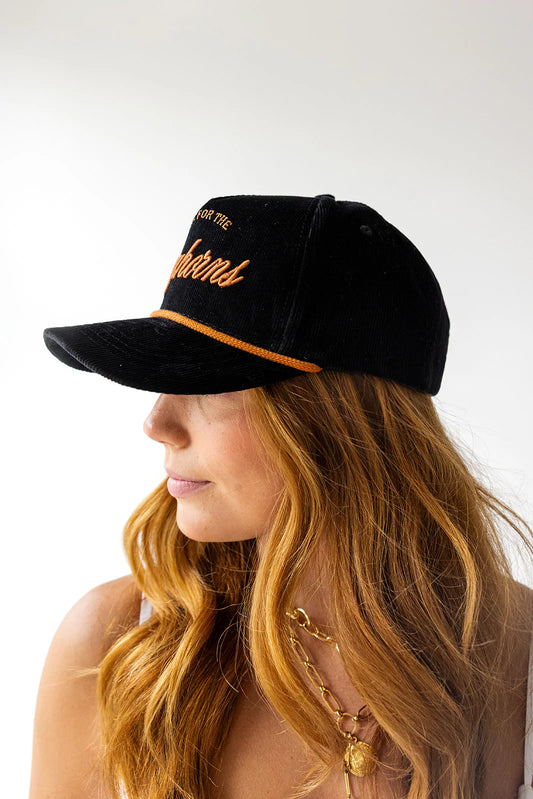 Texas Suzuki Script Vintage Corduroy Hats