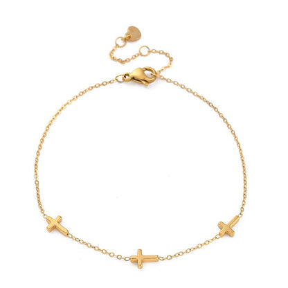 Triple Cross Bracelet