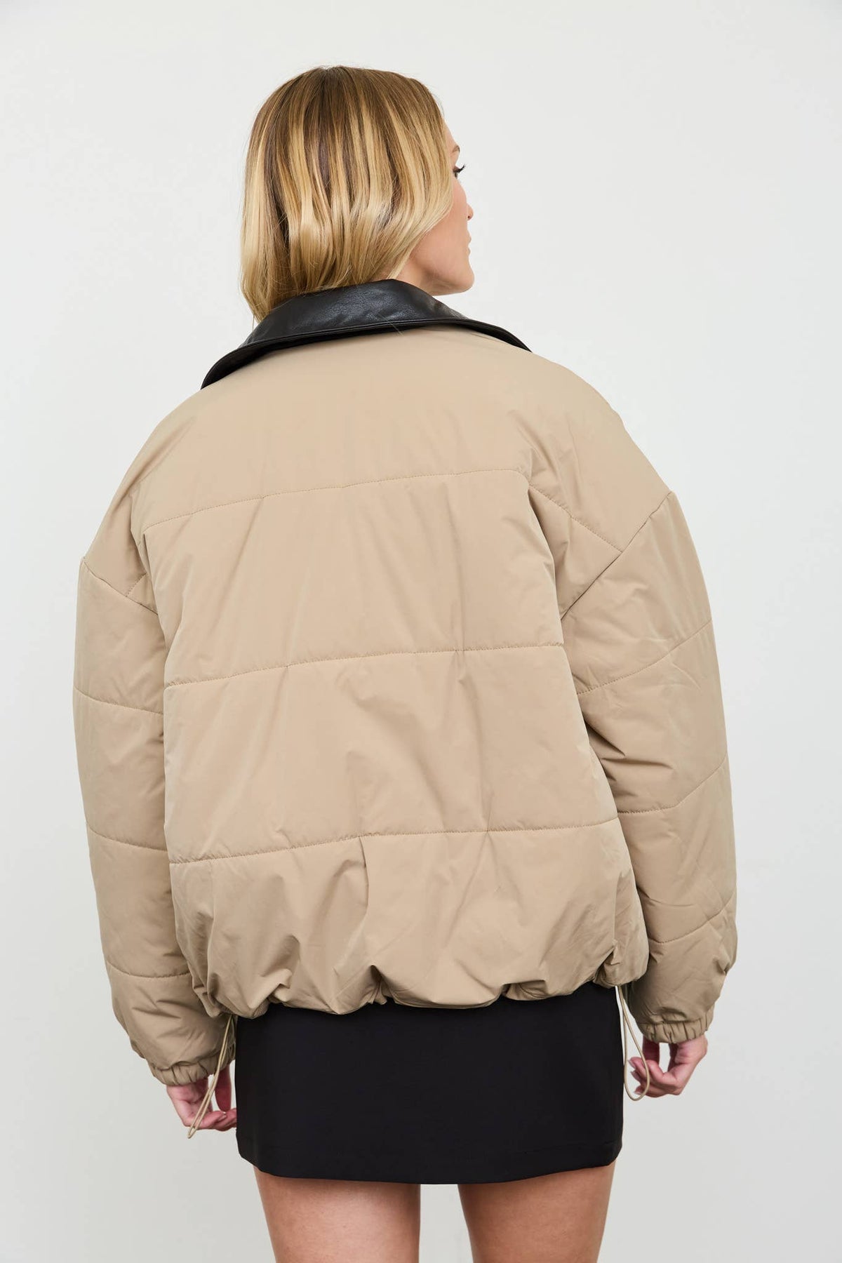 Cozy Snap-Front Puffer