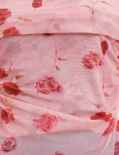 Botanical Breeze Mesh Top