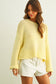 ** PRE ORDER ** Buttercup Round Neck Sweater