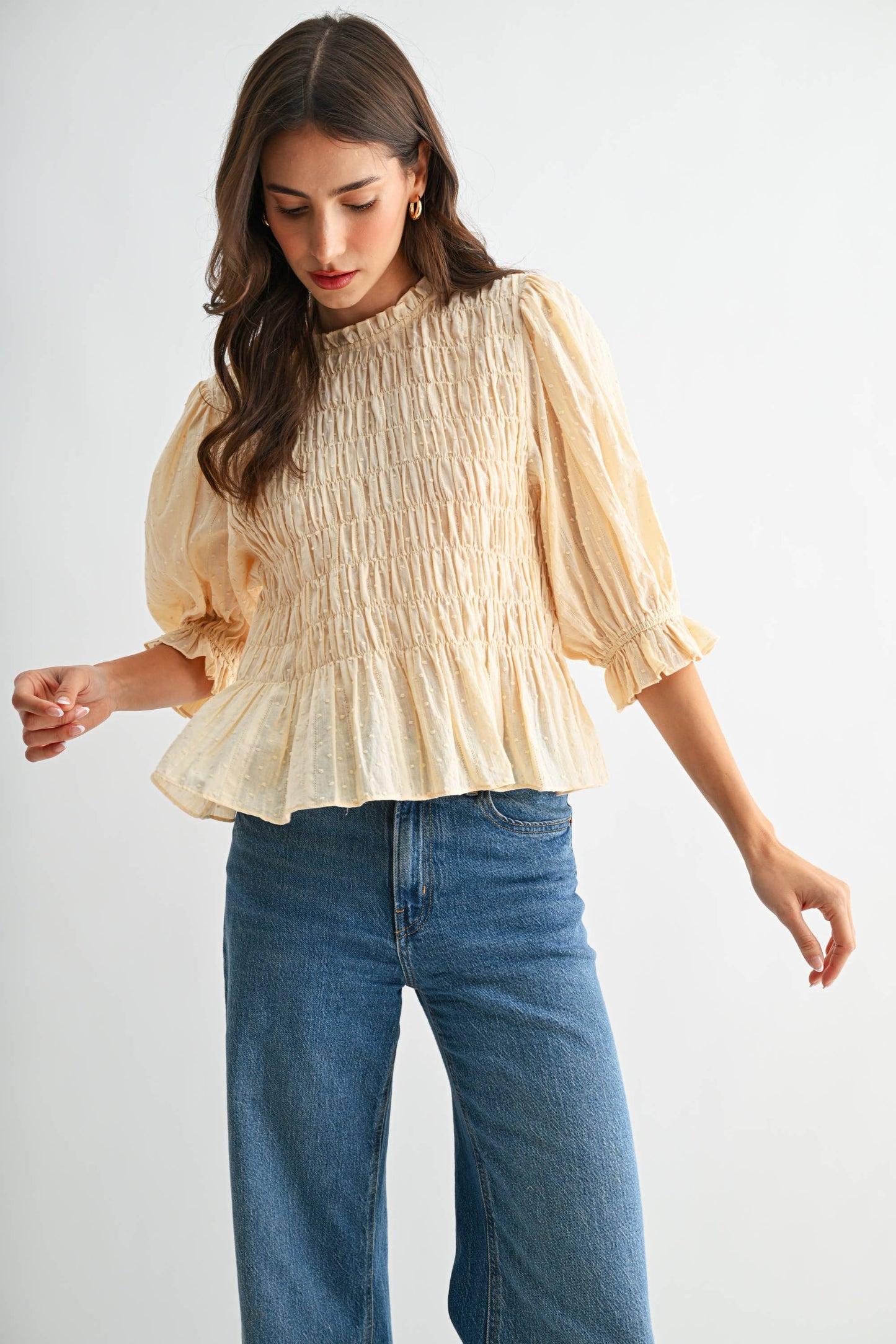 Vienna Smocked Top