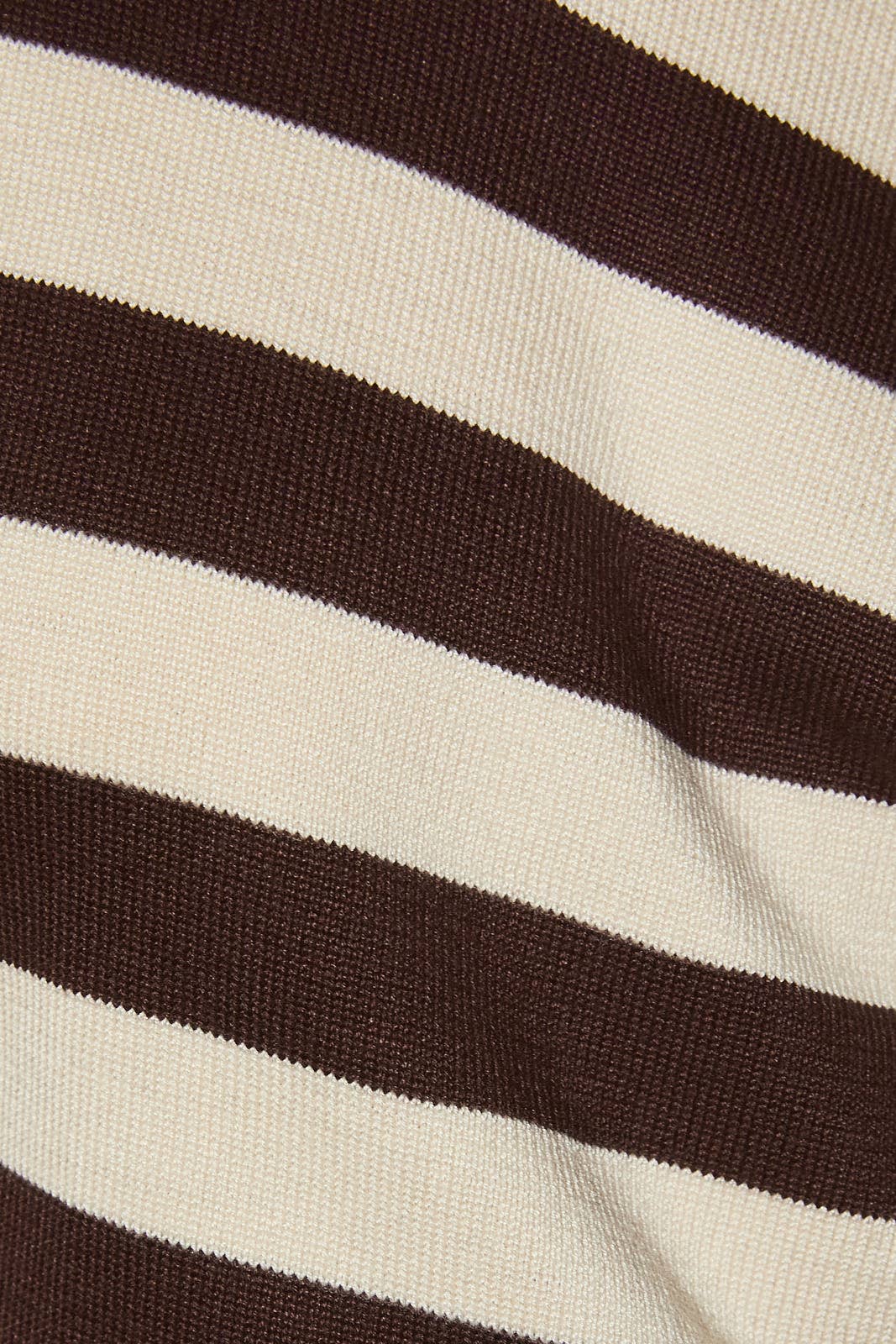 Striped Boat-Neck Dolman Knit Sweater