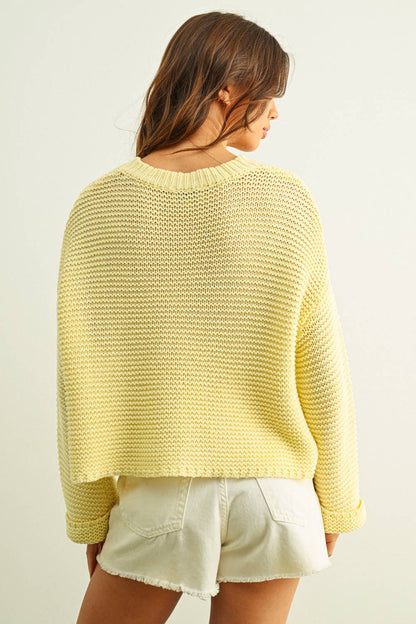 Buttercup Round Neck Sweater