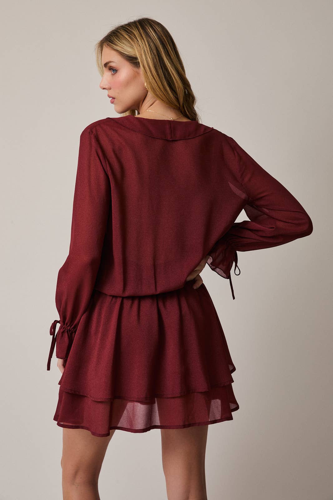 Camila Frill Mini Romper Dress
