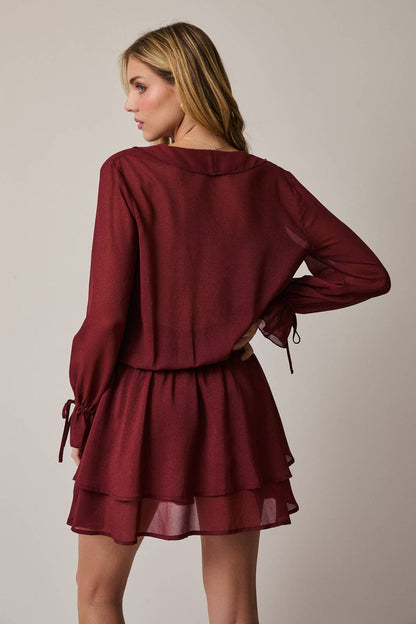 Camila Frill Mini Romper Dress