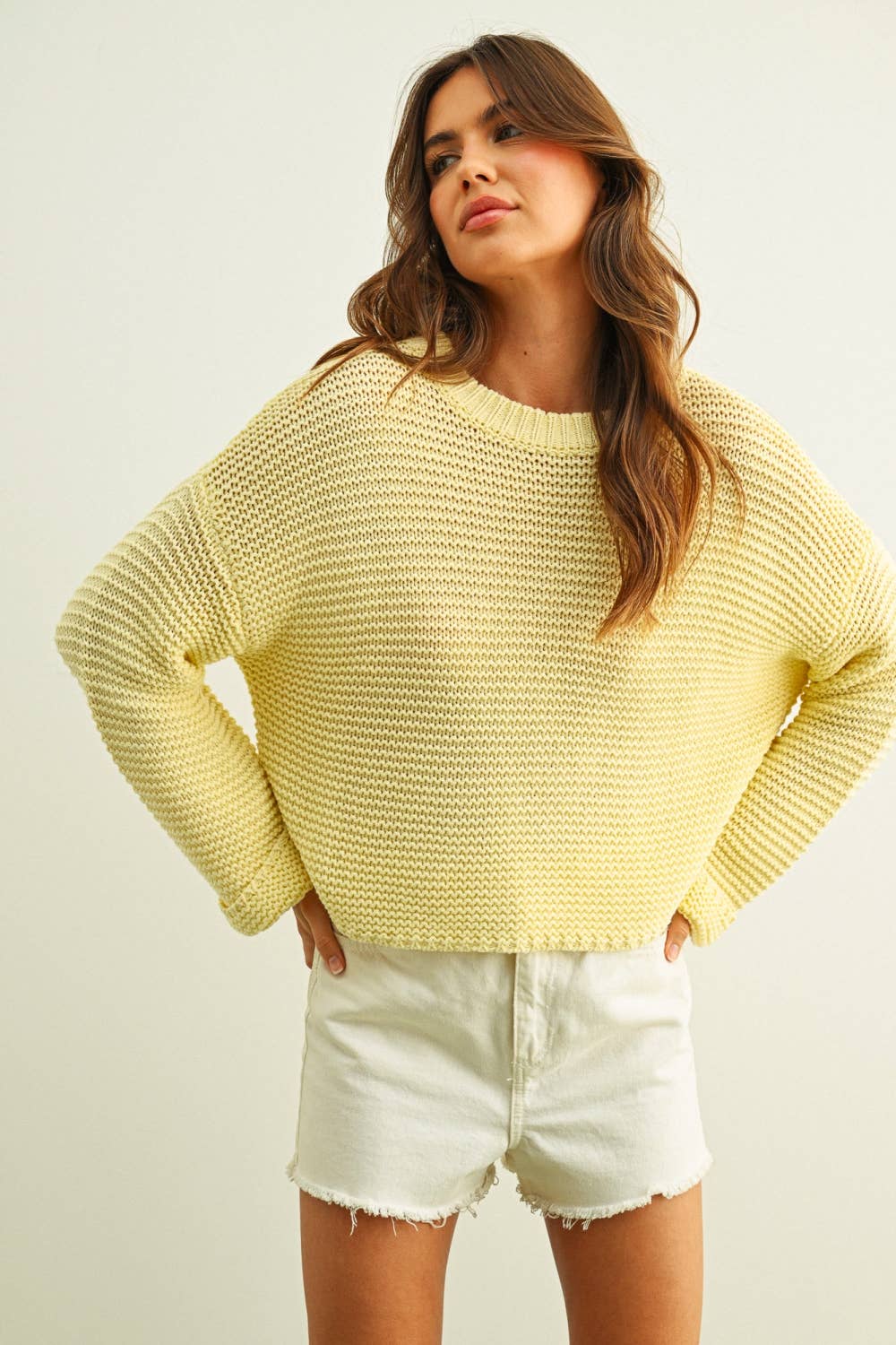 Buttercup Round Neck Sweater